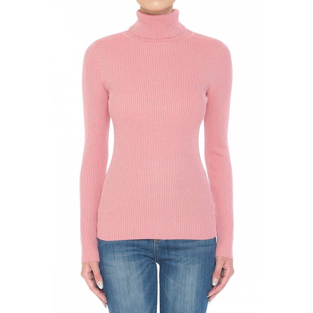 Refined Rib Turtleneck