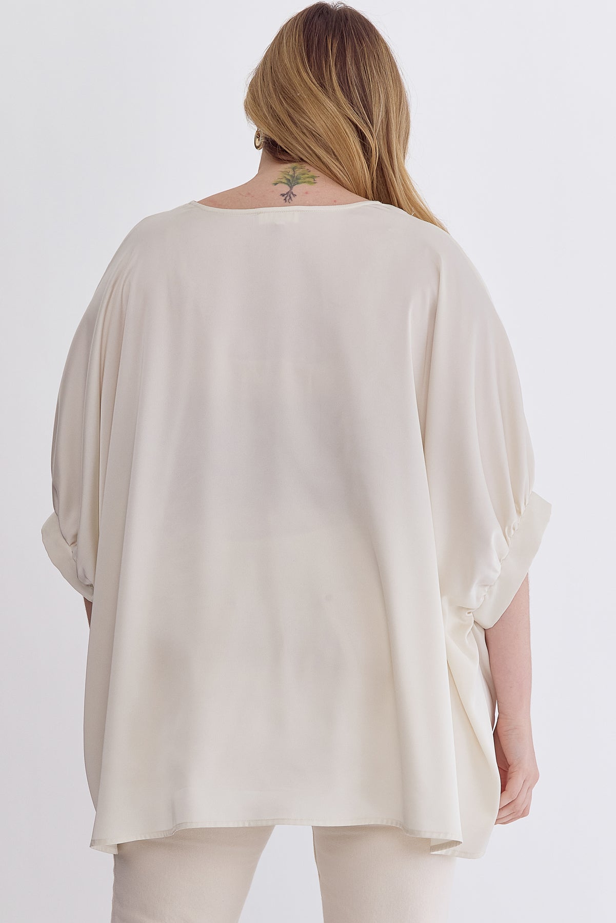 The Sienna Drape Blouse