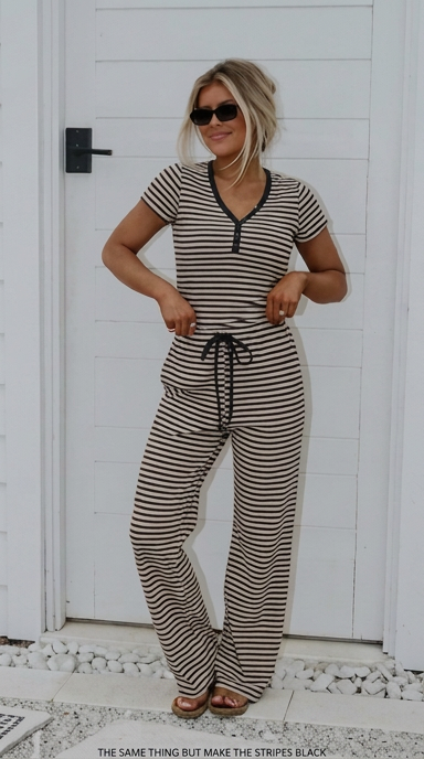 The Poppy Striped Set