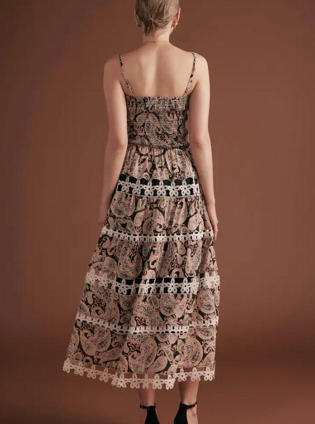 The Everleigh Tiered Midi Dress