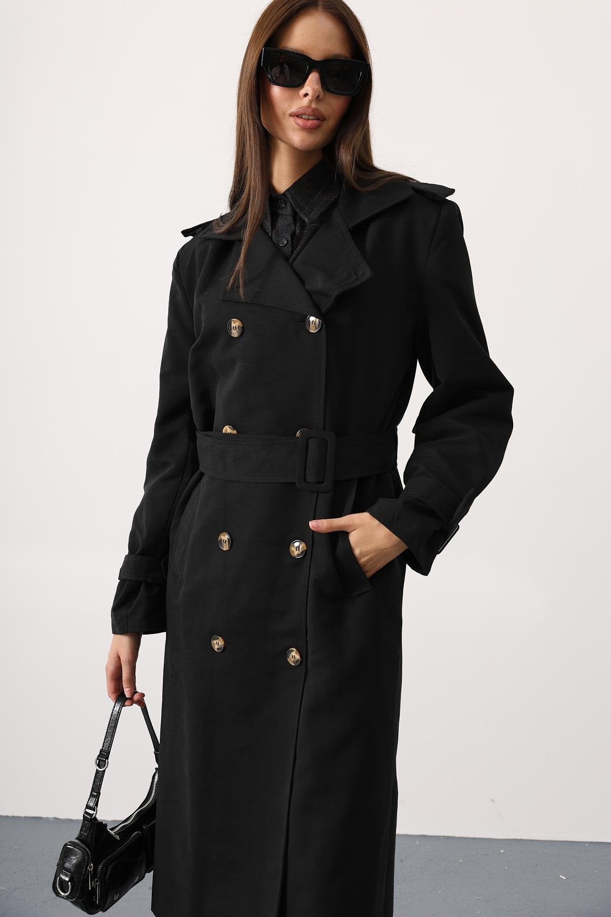 Midnight Edit Vintage Trench coat