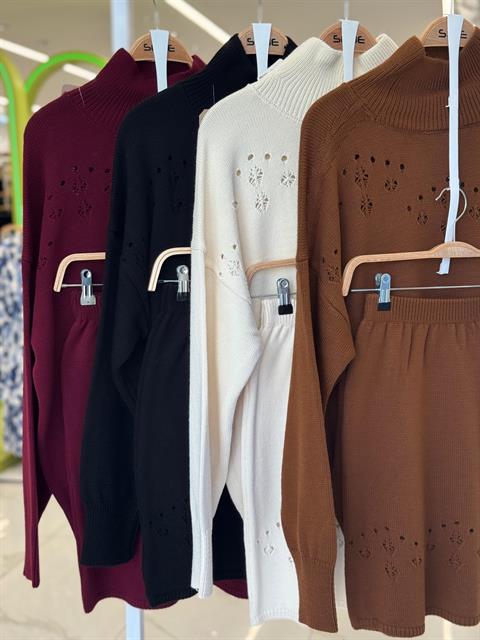 Amber Knit Set outfit full look