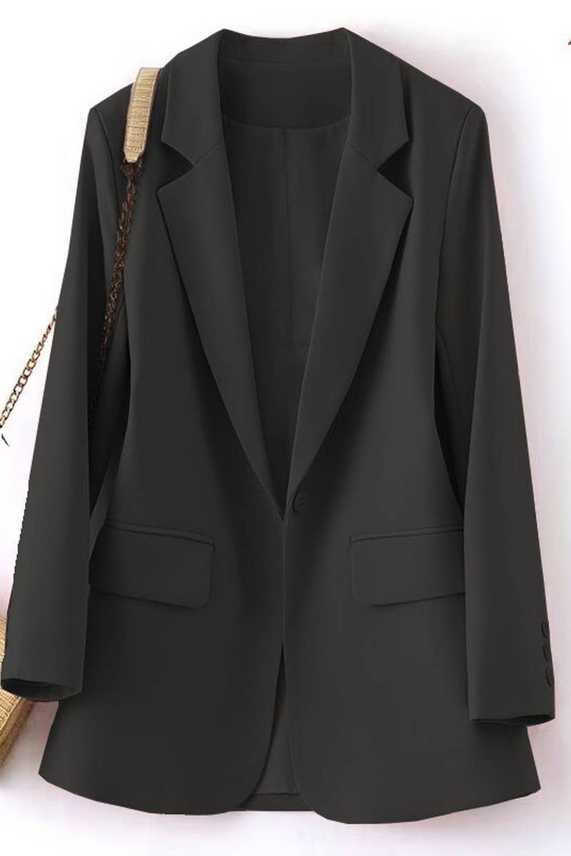 Effortless Long Sleeve Blazer