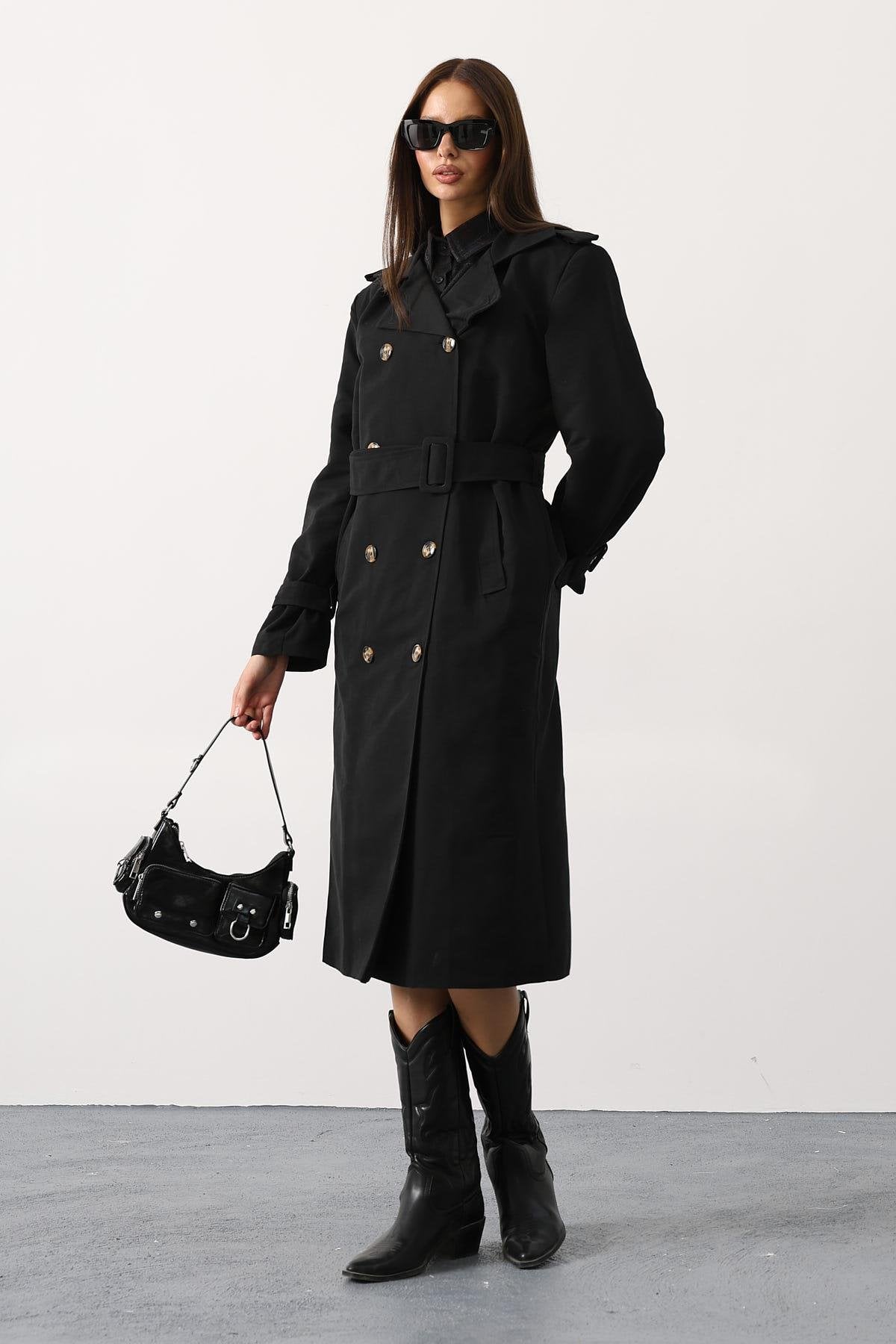 Midnight Edit Vintage Trench coat