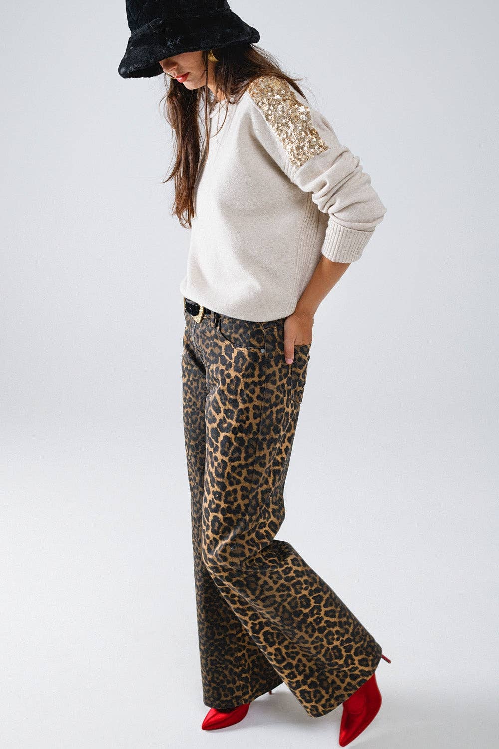 The Leopard Luxe Jean