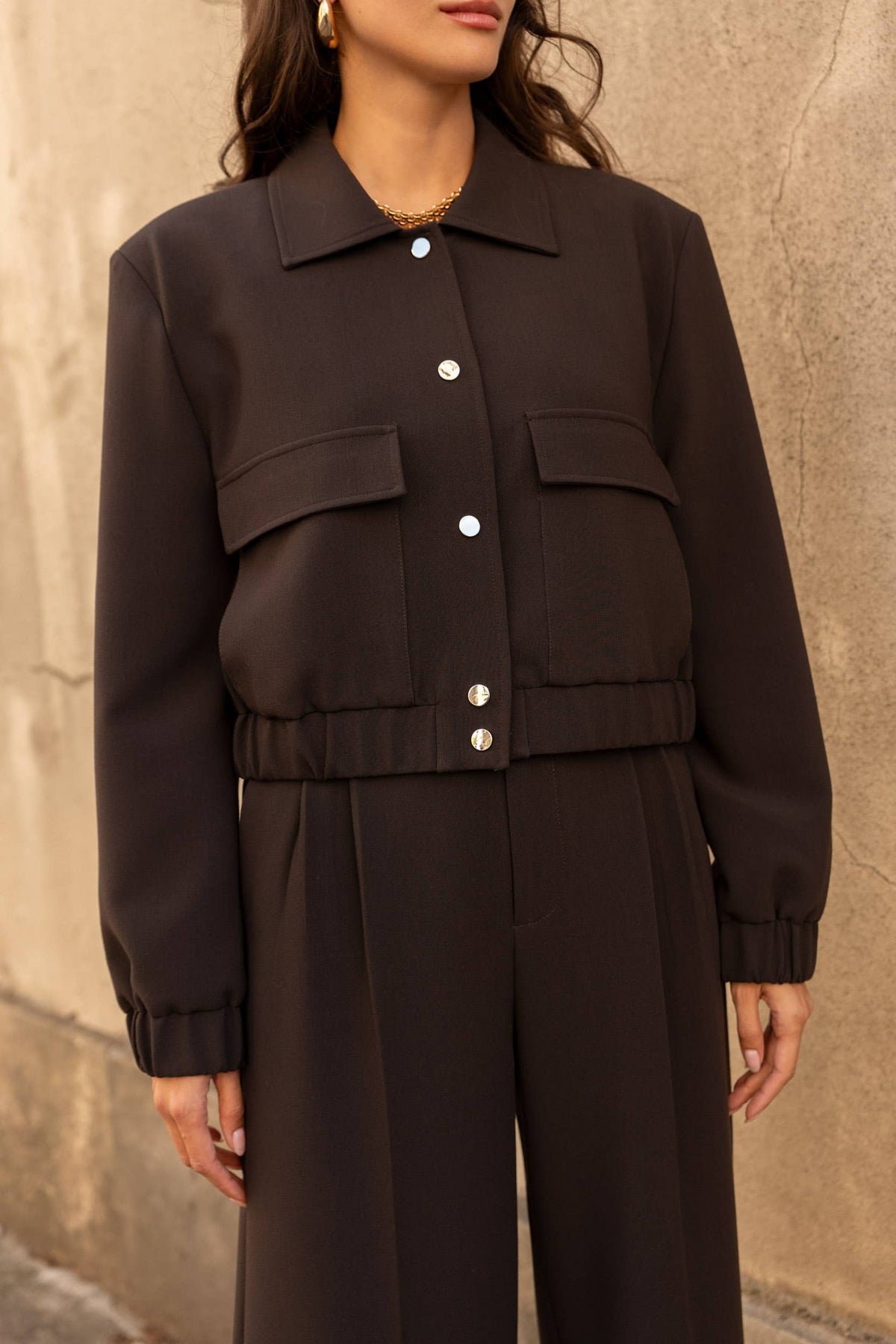 Noir Flight Jacket