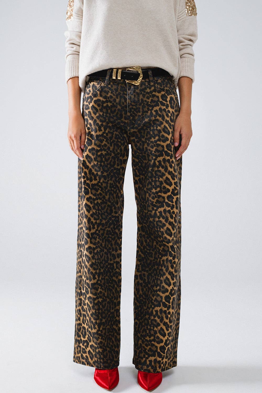 The Leopard Luxe Jean