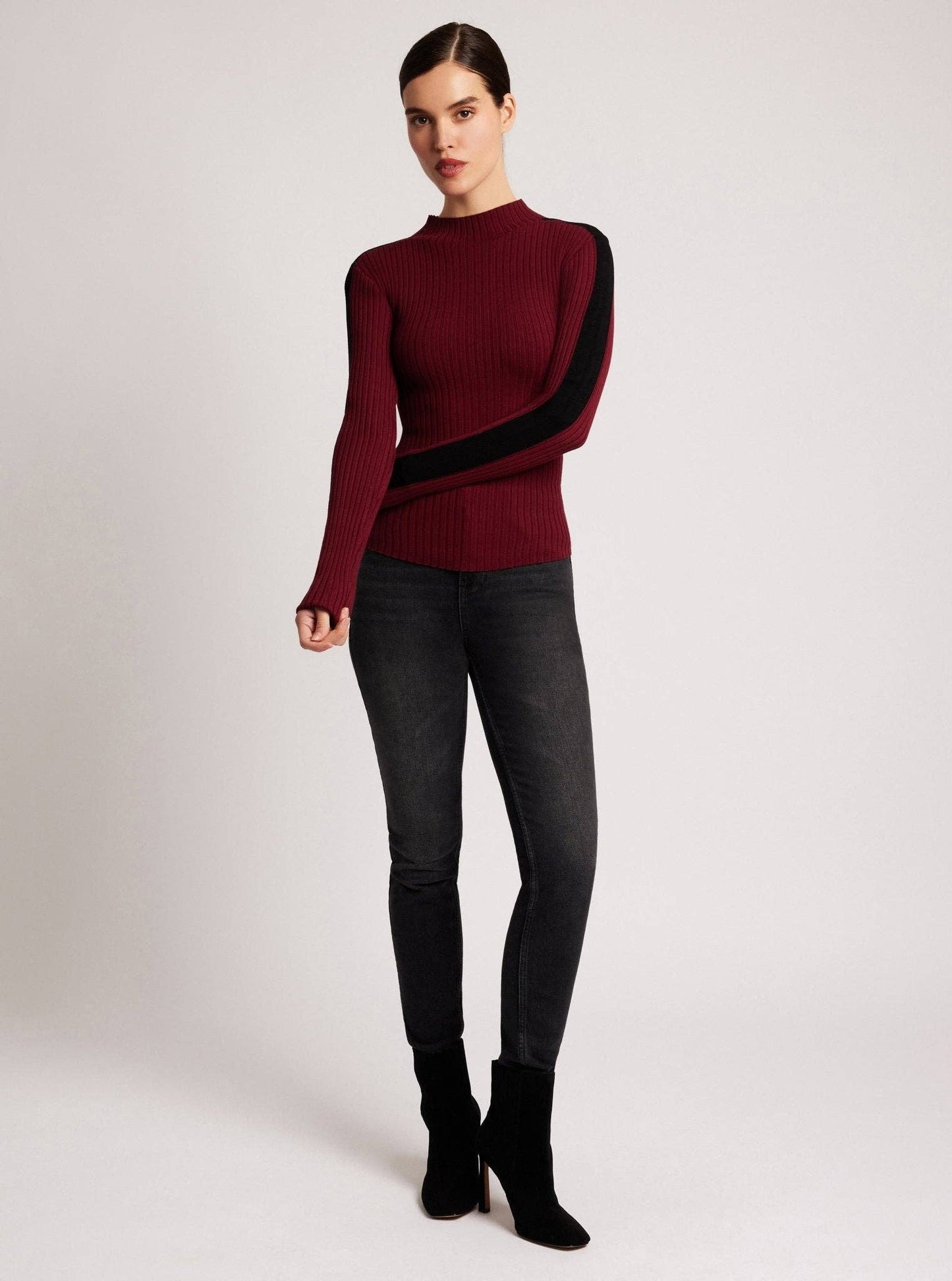 Blair Mock Neck Sweater