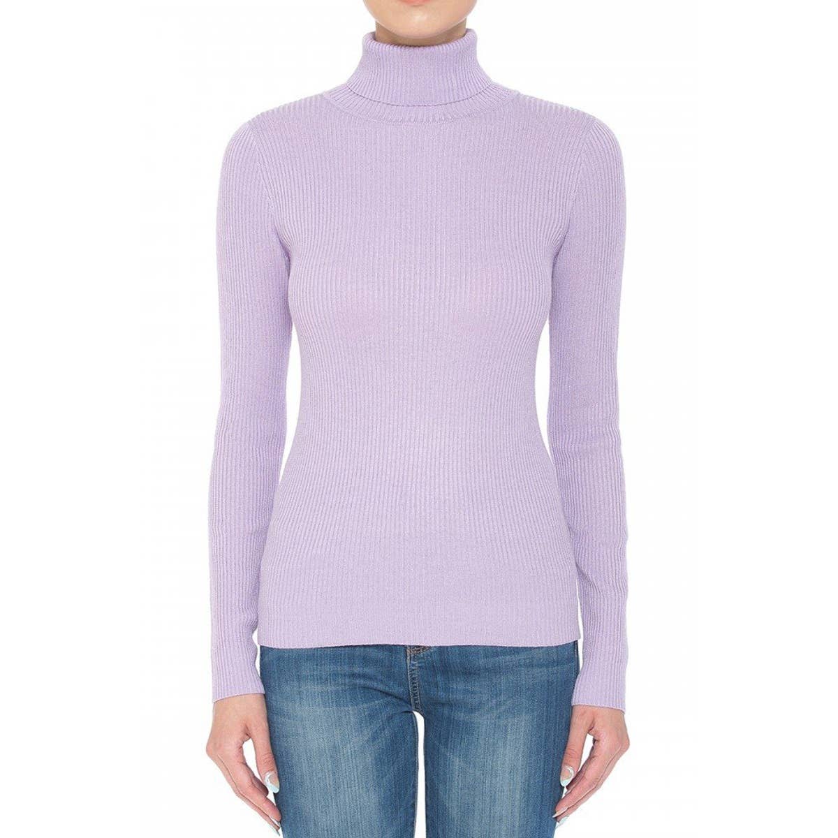 Refined Rib Turtleneck