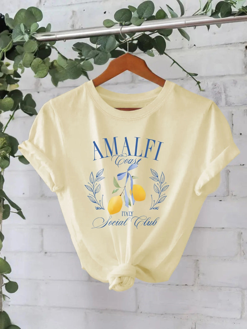 Amalfi Coast Graphic Tee
