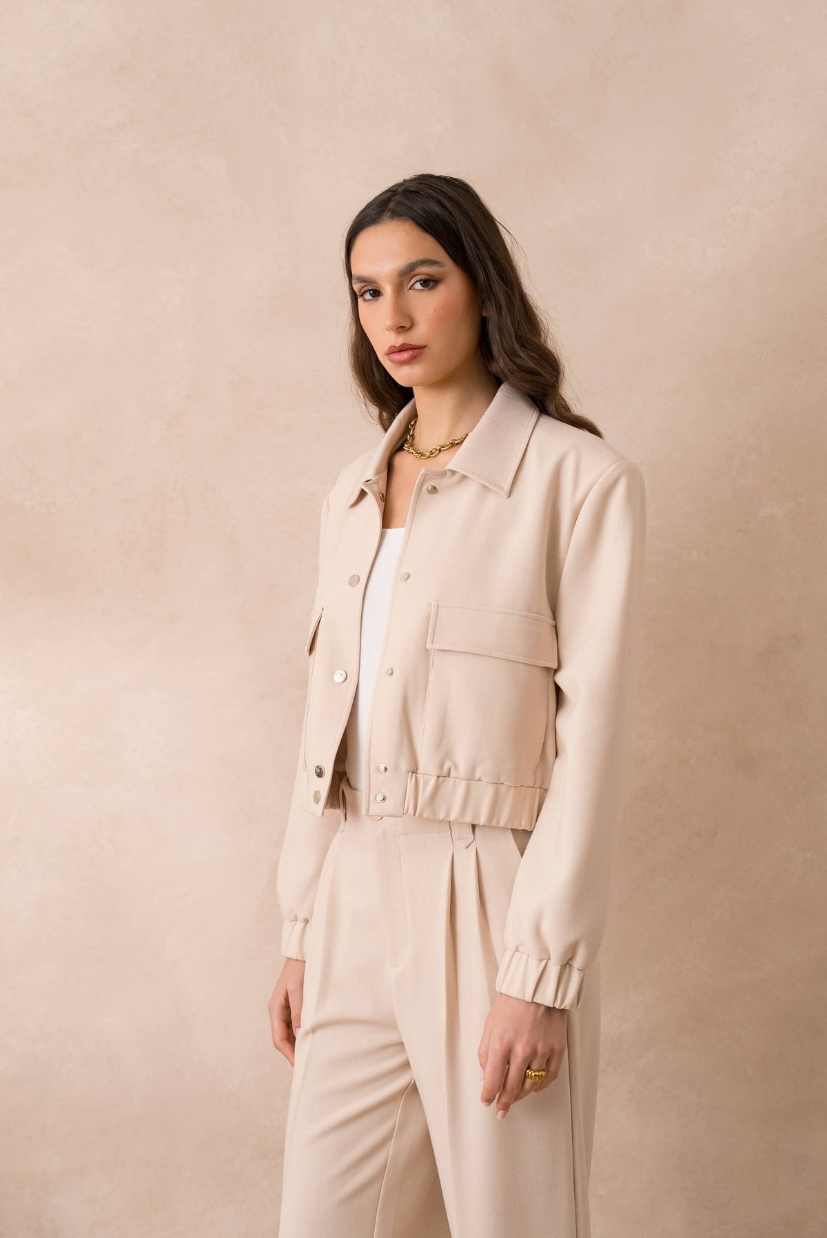 Noir Flight Jacket