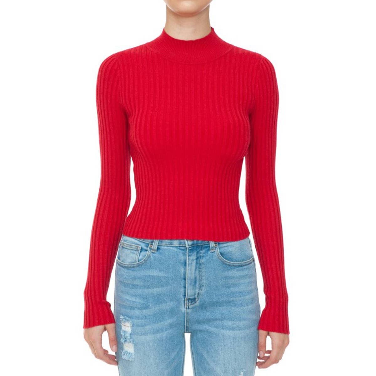 Modern Form Mock Neck