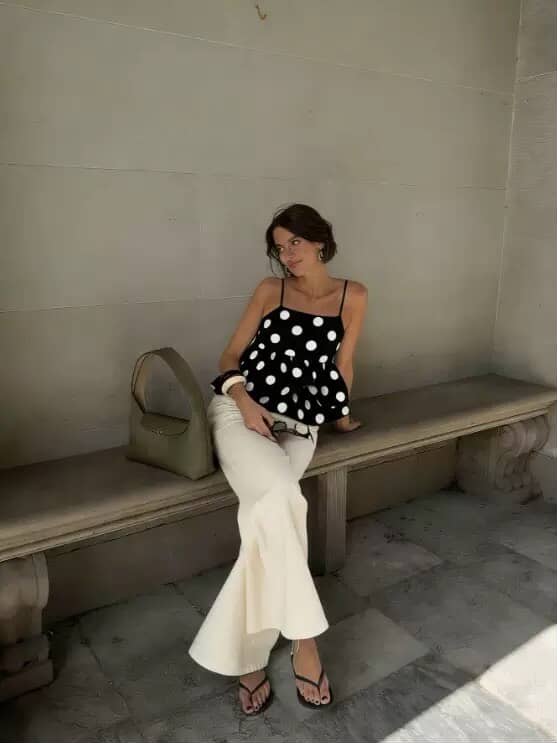 Southern Swing Polka Top