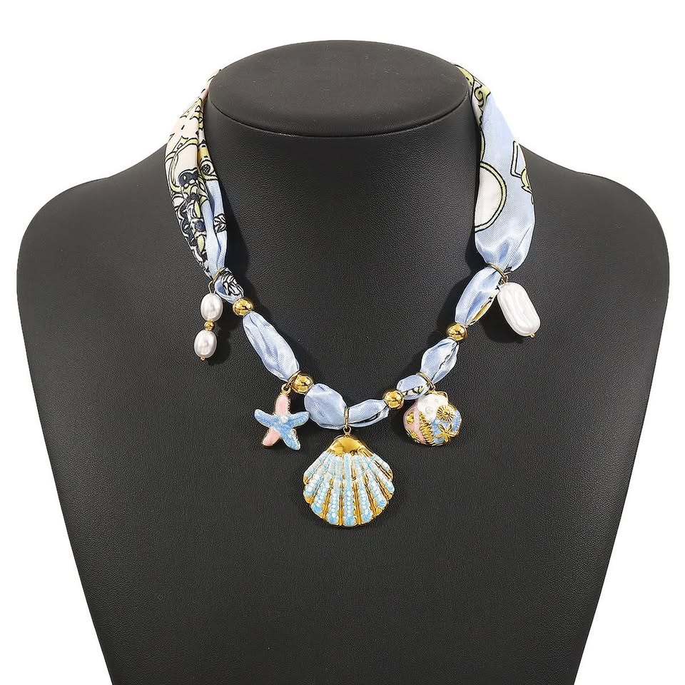 The Charm Scarf Necklace