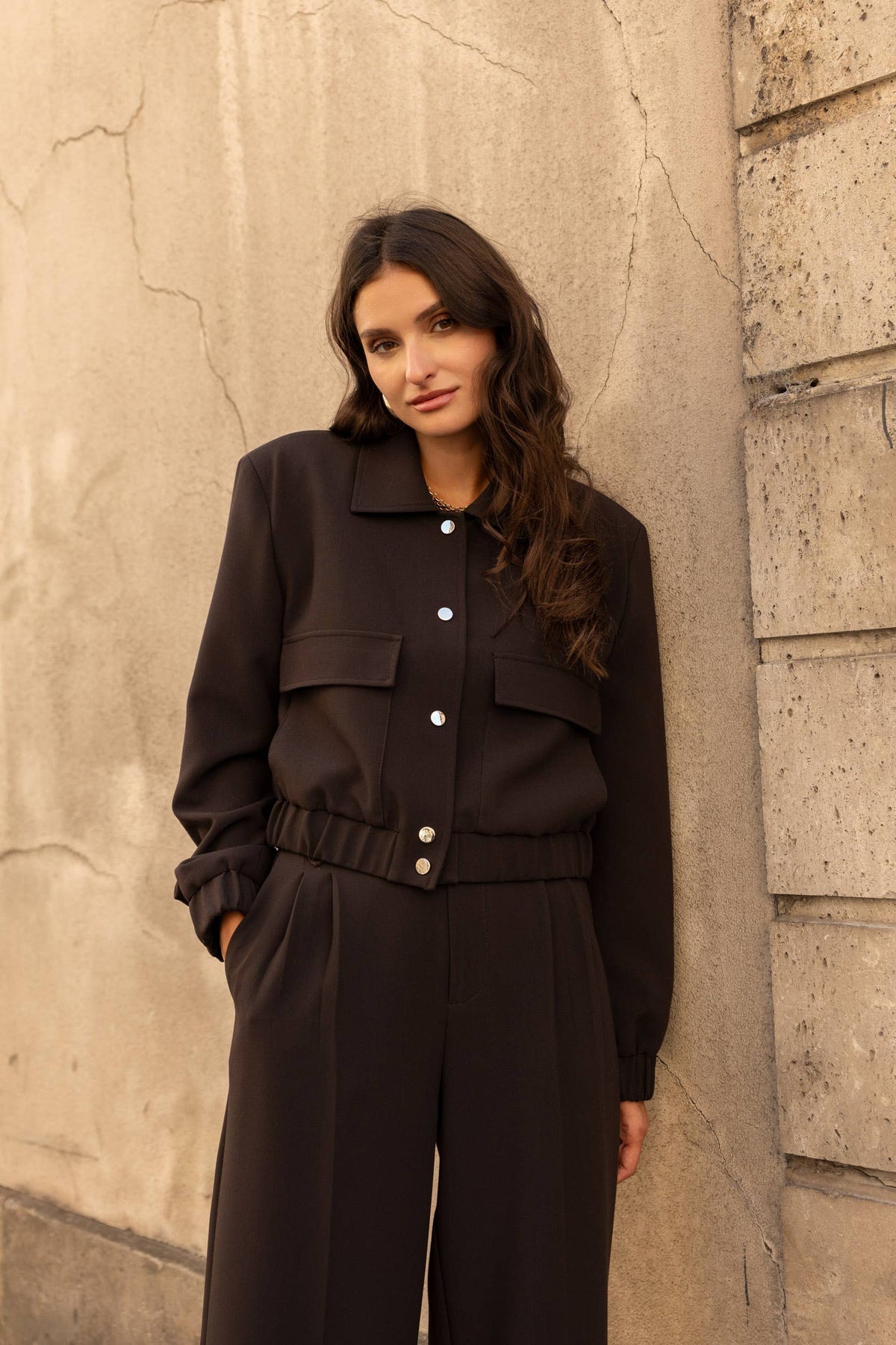 Noir Flight Jacket