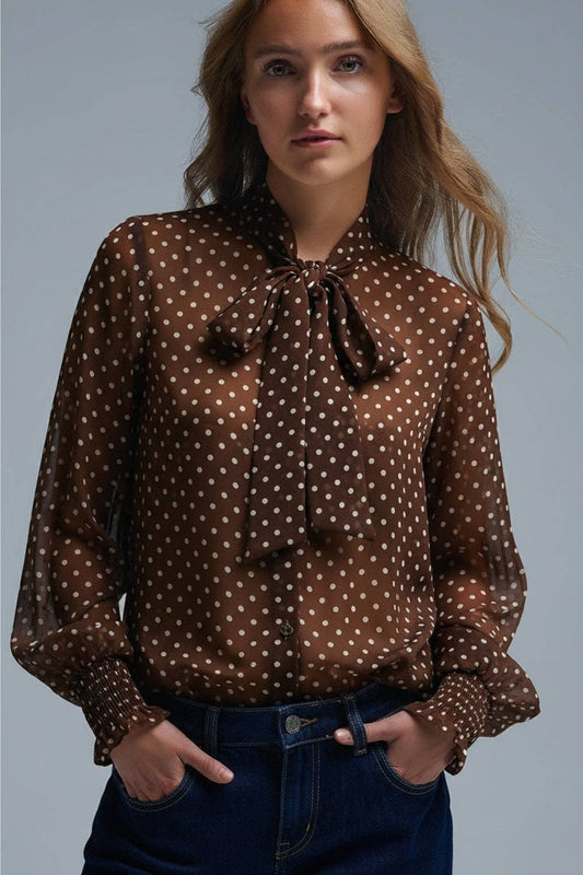 The Polka-Dot Charm Top