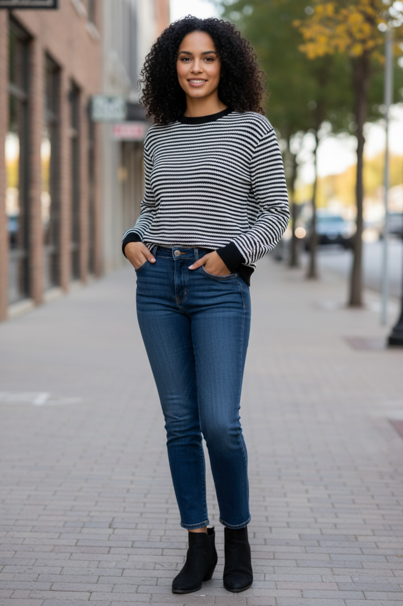Elevated Striped Top