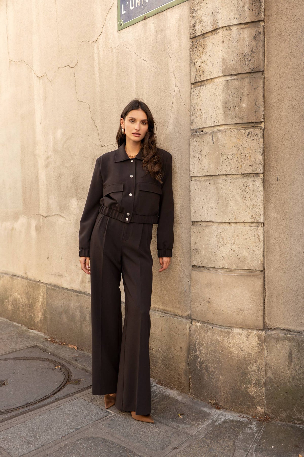 Noir Flight Jacket