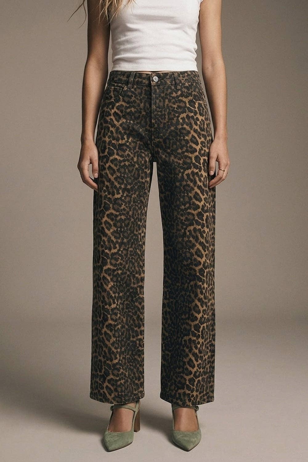 The Leopard Luxe Jean