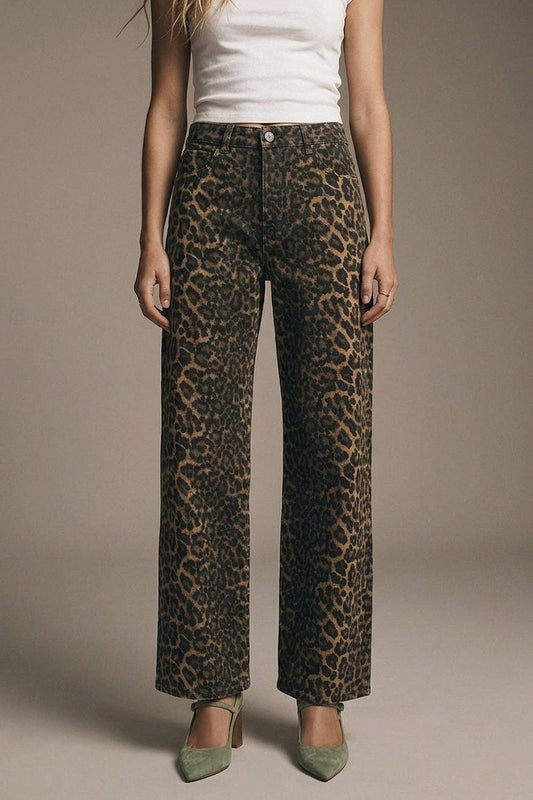 The Leopard Luxe Jean