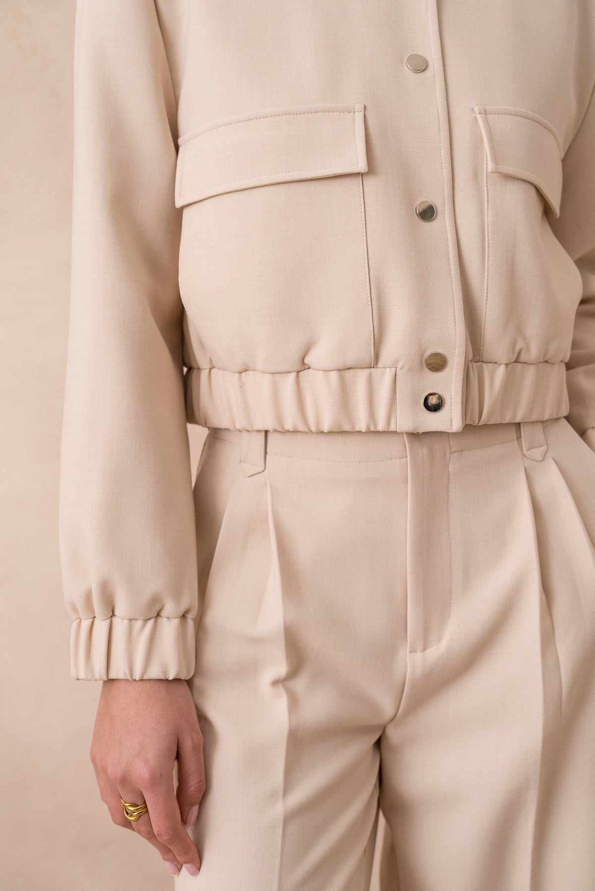 Noir Flight Jacket