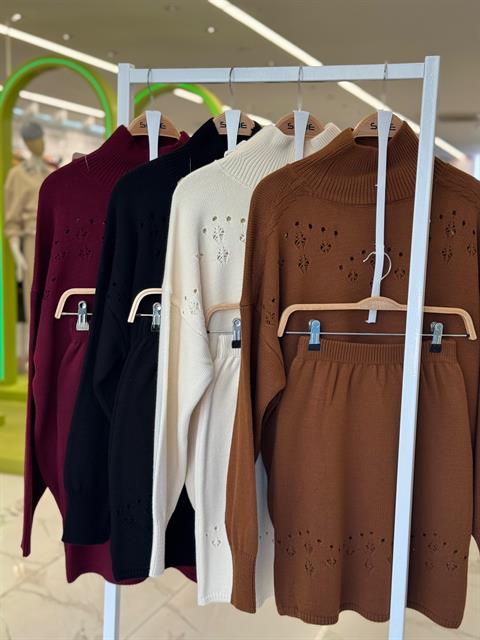 Amber Knit Set outfit full look