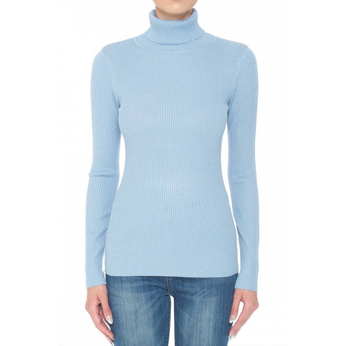 Refined Rib Turtleneck