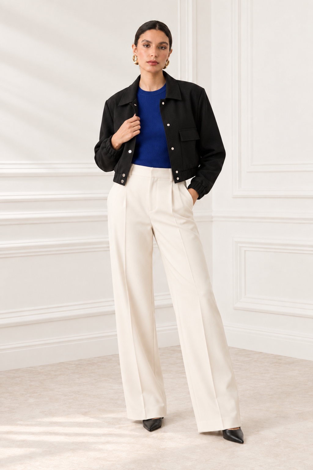 Noir Flight Jacket