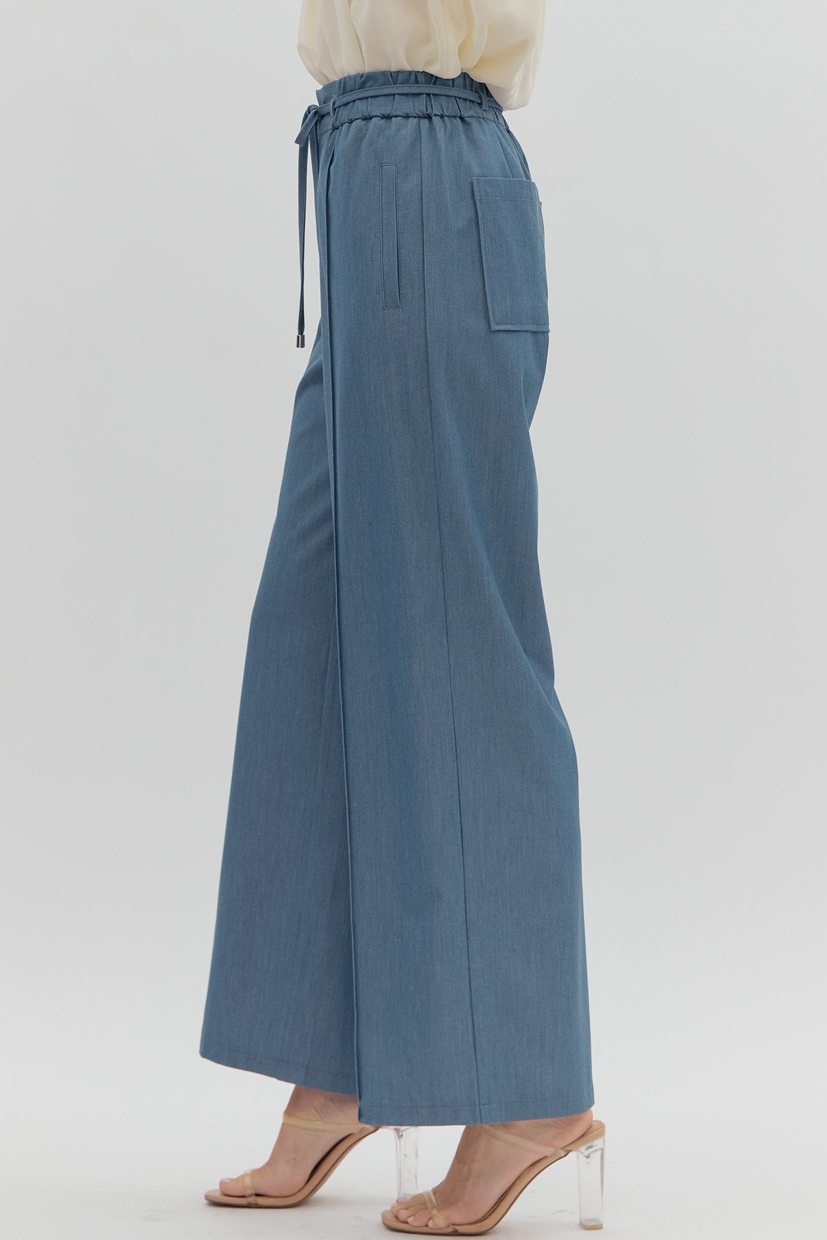 The Cloud Soft Denim Trouser