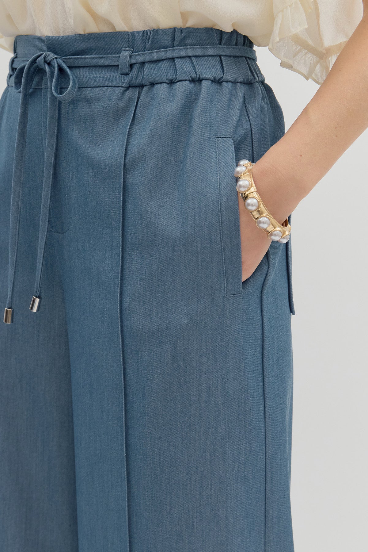 The Cloud Soft Denim Trouser