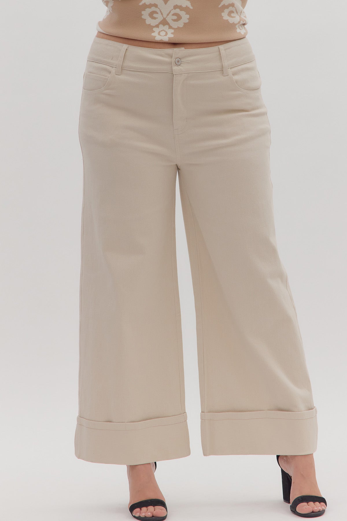 Refined Wide-Leg Pant