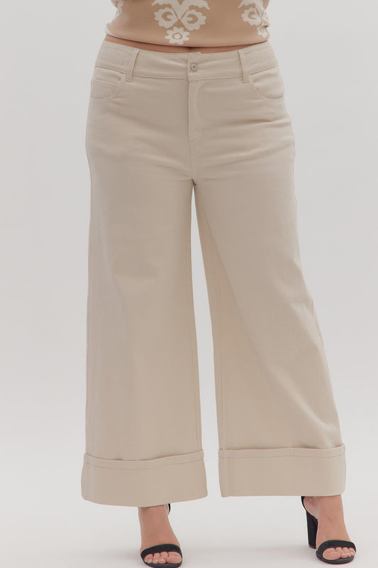 Refined Wide-Leg Pant