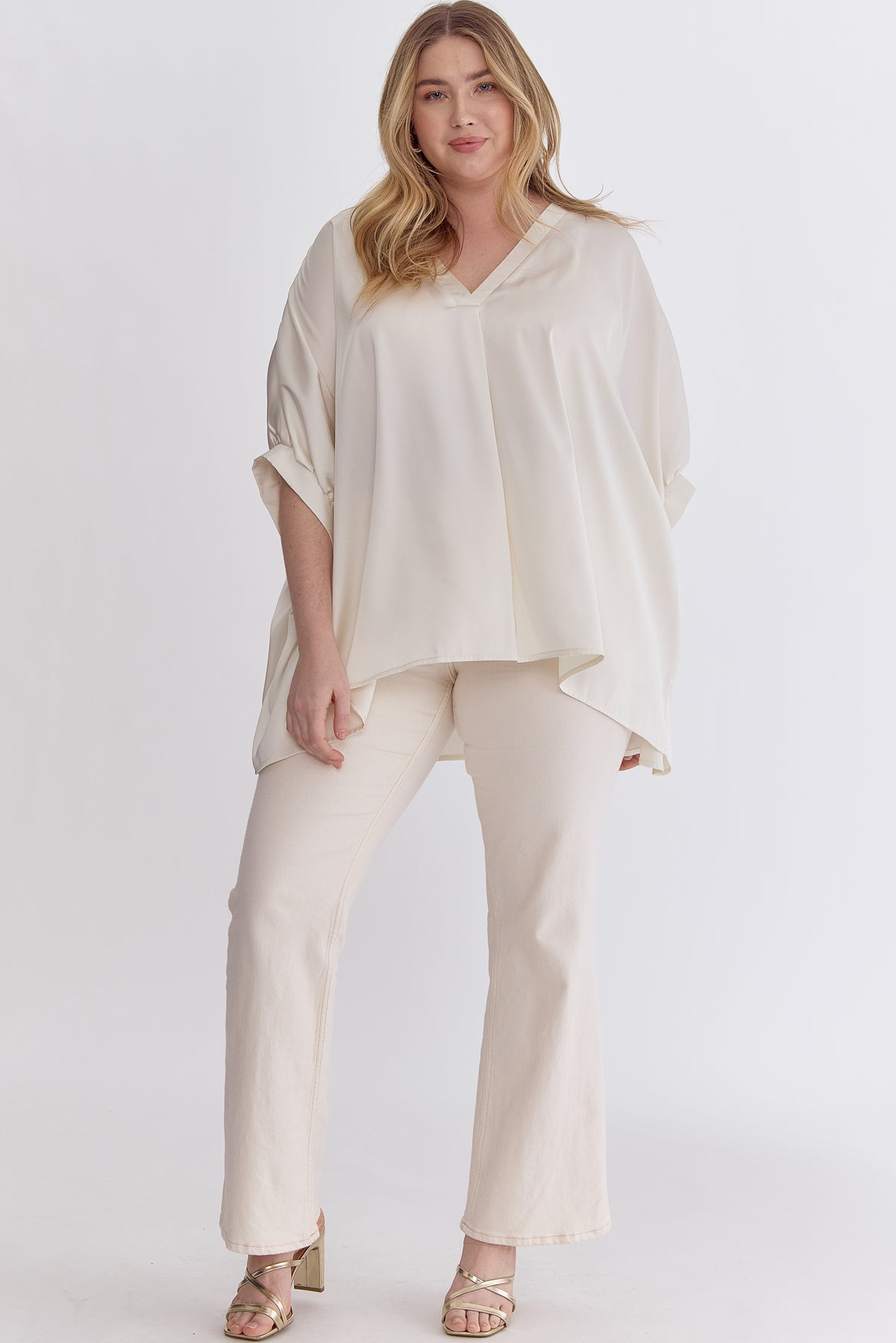 The Sienna Drape Blouse