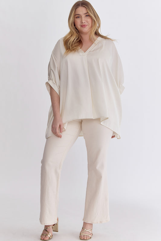 The Sienna Drape Blouse