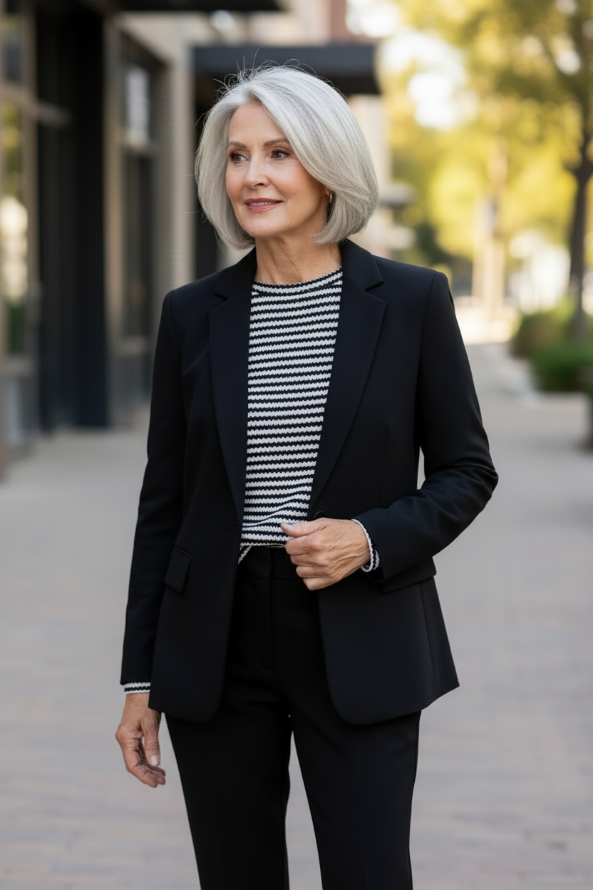 Elevated Striped Top