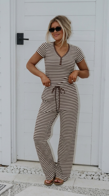 The Poppy Striped Set