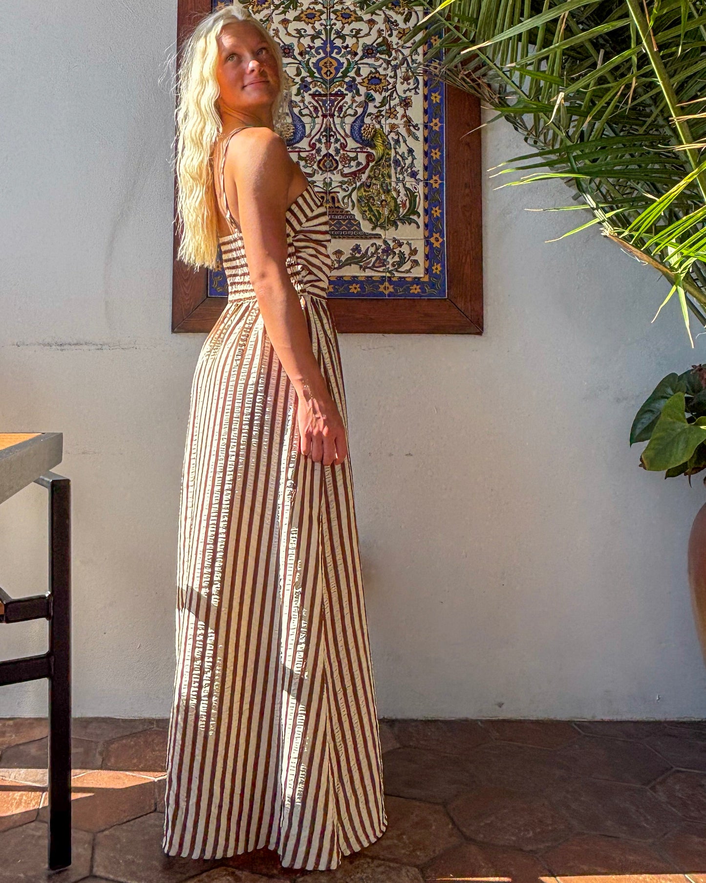 Monaco Stripe Maxi