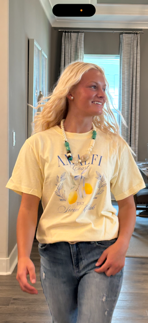 Amalfi Coast Graphic Tee