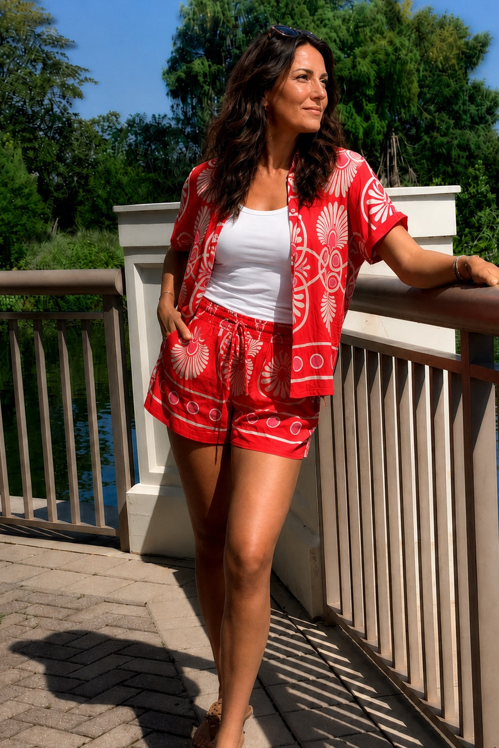 Festival Medallion Short Set