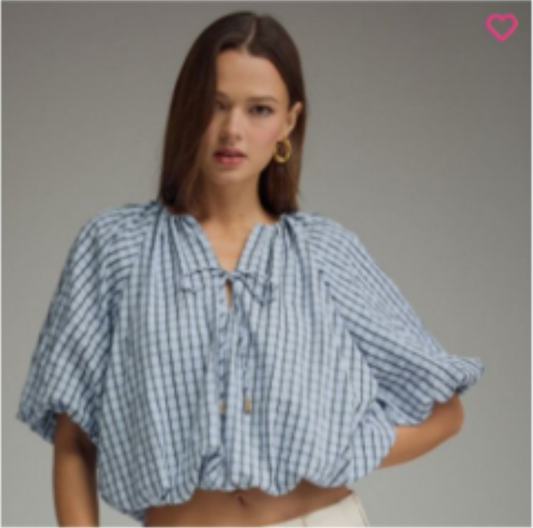 The Caroline Gingham Blouse