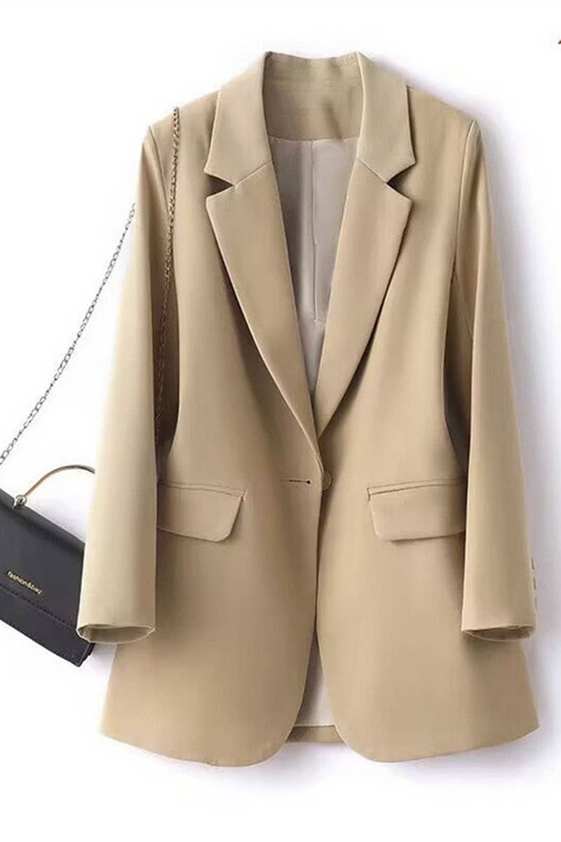 Effortless Long Sleeve Blazer