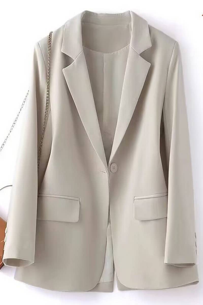 Effortless Long Sleeve Blazer