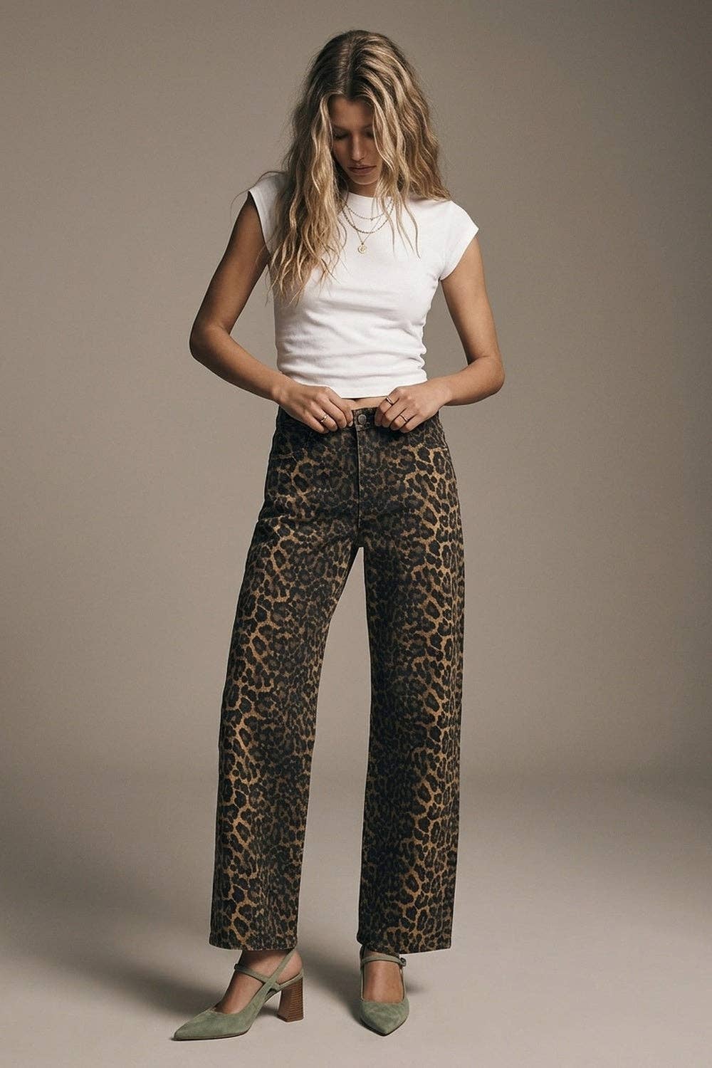 The Leopard Luxe Jean