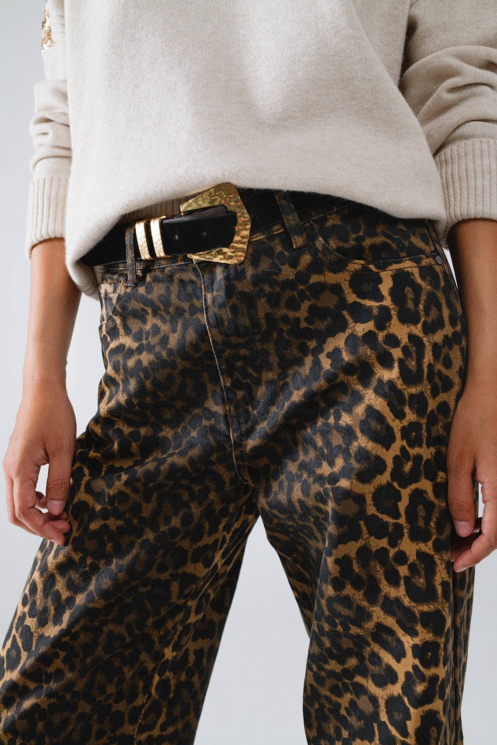 The Leopard Luxe Jean