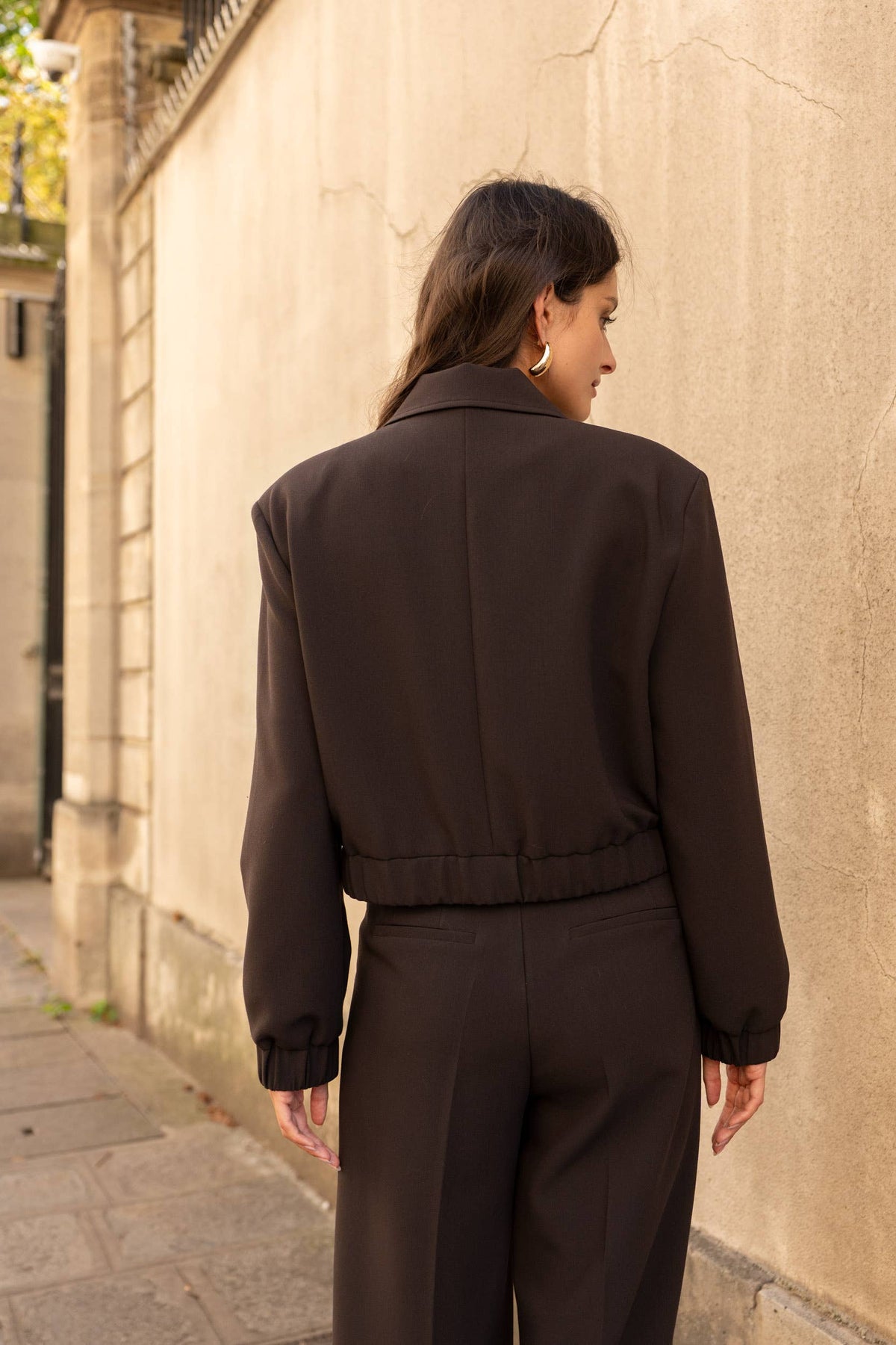 Noir Flight Jacket