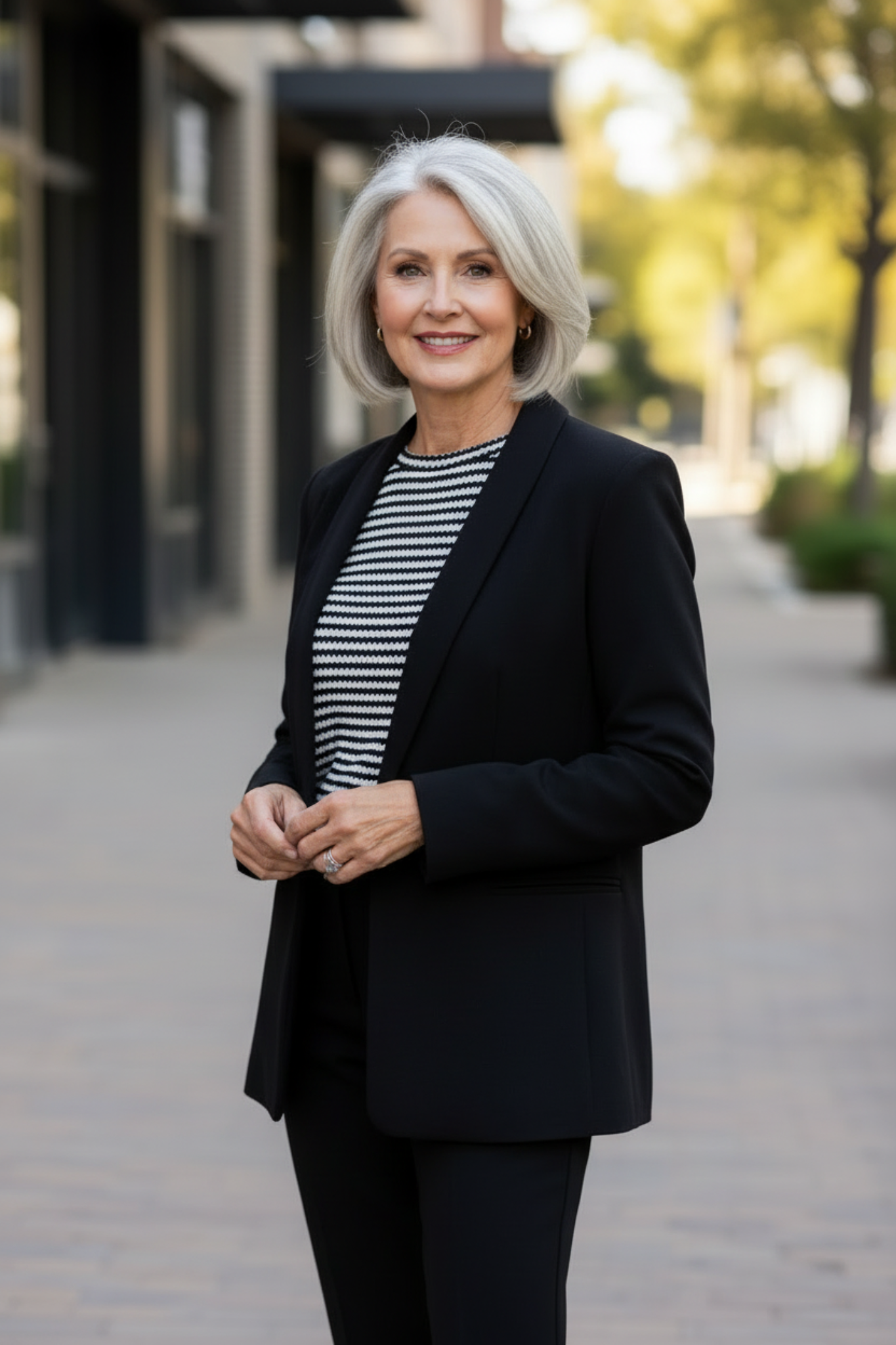 Elevated Striped Top