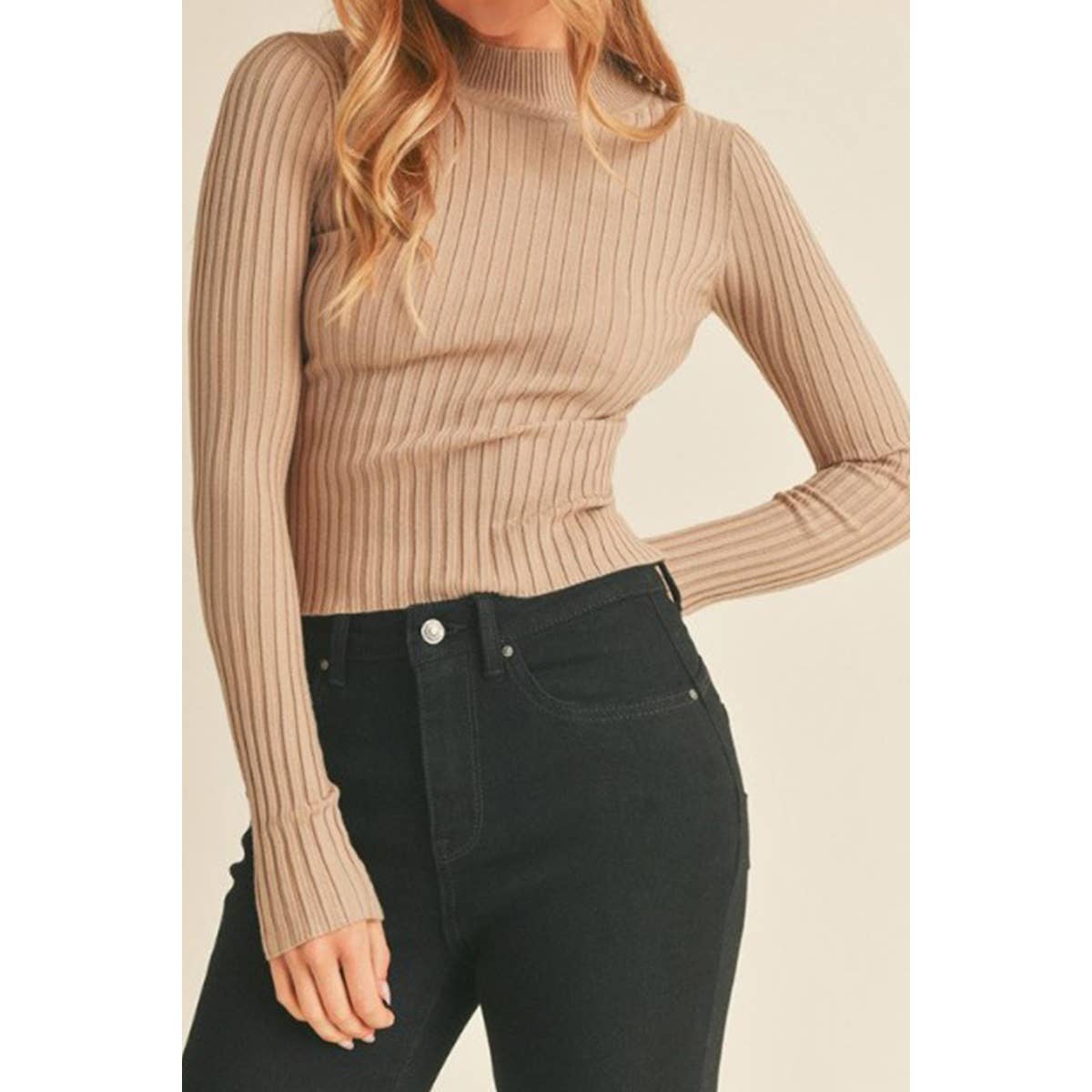 Modern Form Mock Neck
