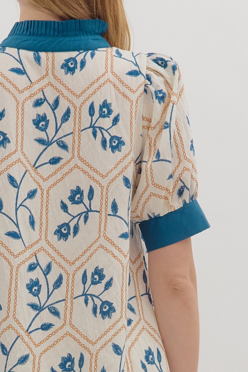 Prairie Blossom Collared Blouse