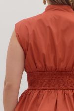 Sienna Smocked Peplum Top