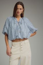 The Caroline Gingham Blouse